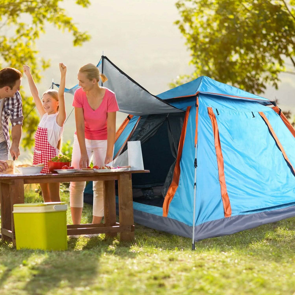 4-5 Person Camping Tent Outdoor Foldable Waterproof Tent by DailySale