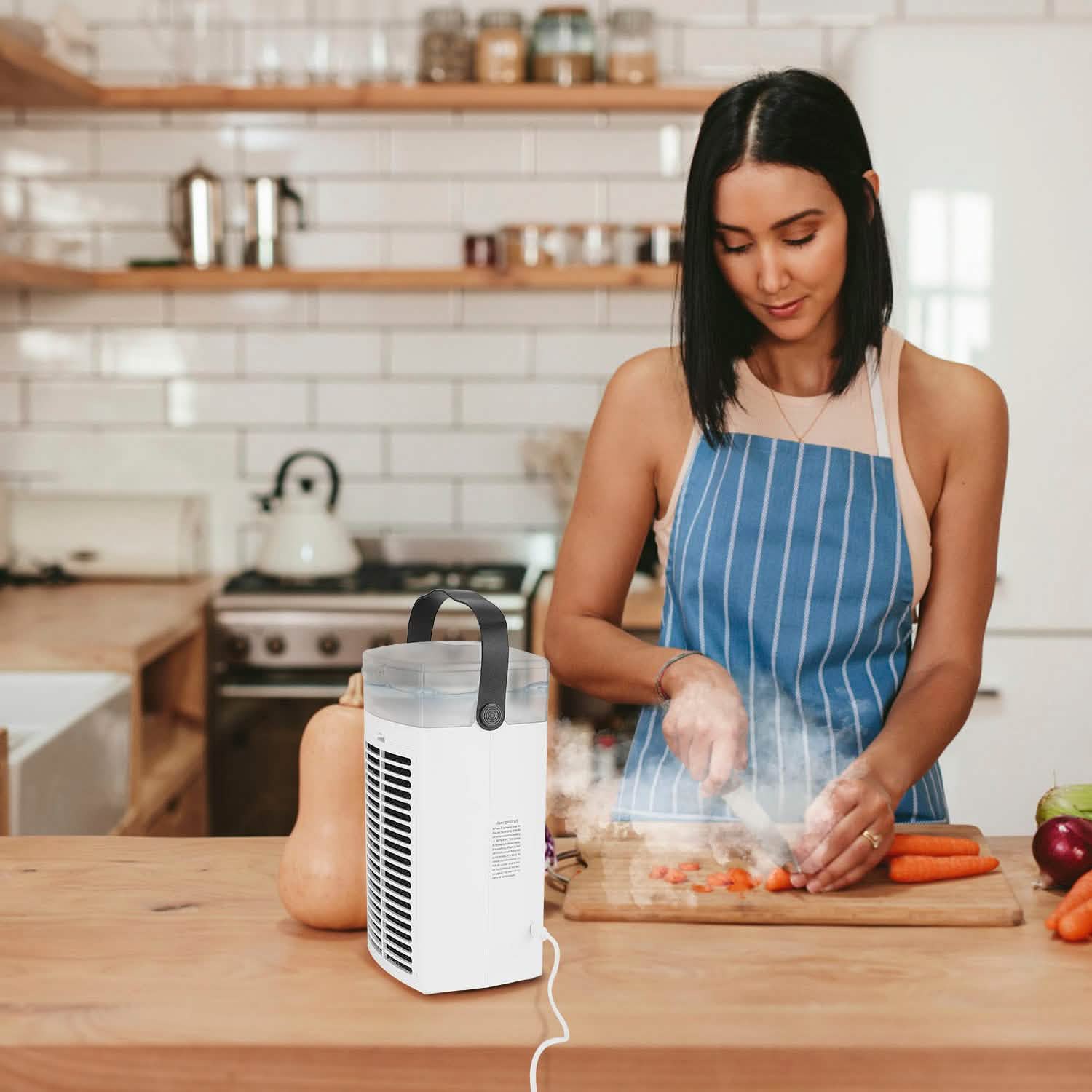 4-in-1 Evaporative Air Cooler Water Mist Cooling Fan by DailySale