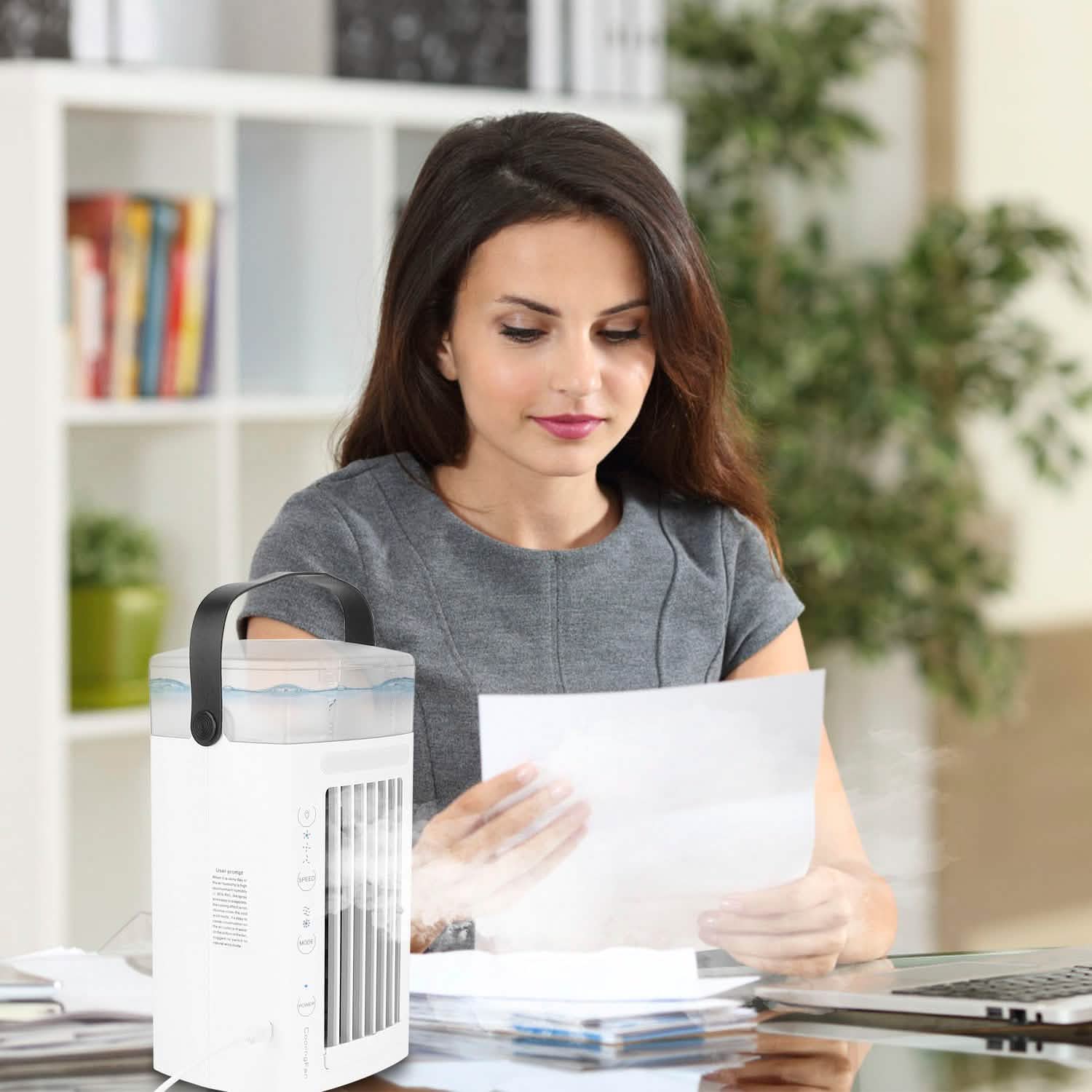 4-in-1 Evaporative Air Cooler Water Mist Cooling Fan by DailySale