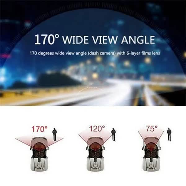4 Inch FHD Screen Car Camera Car Dash Cam by DailySale