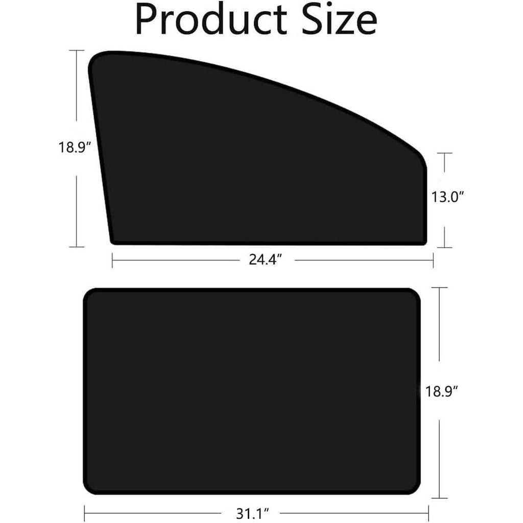 4-Pack: Car Side Window Sun Shades by DailySale