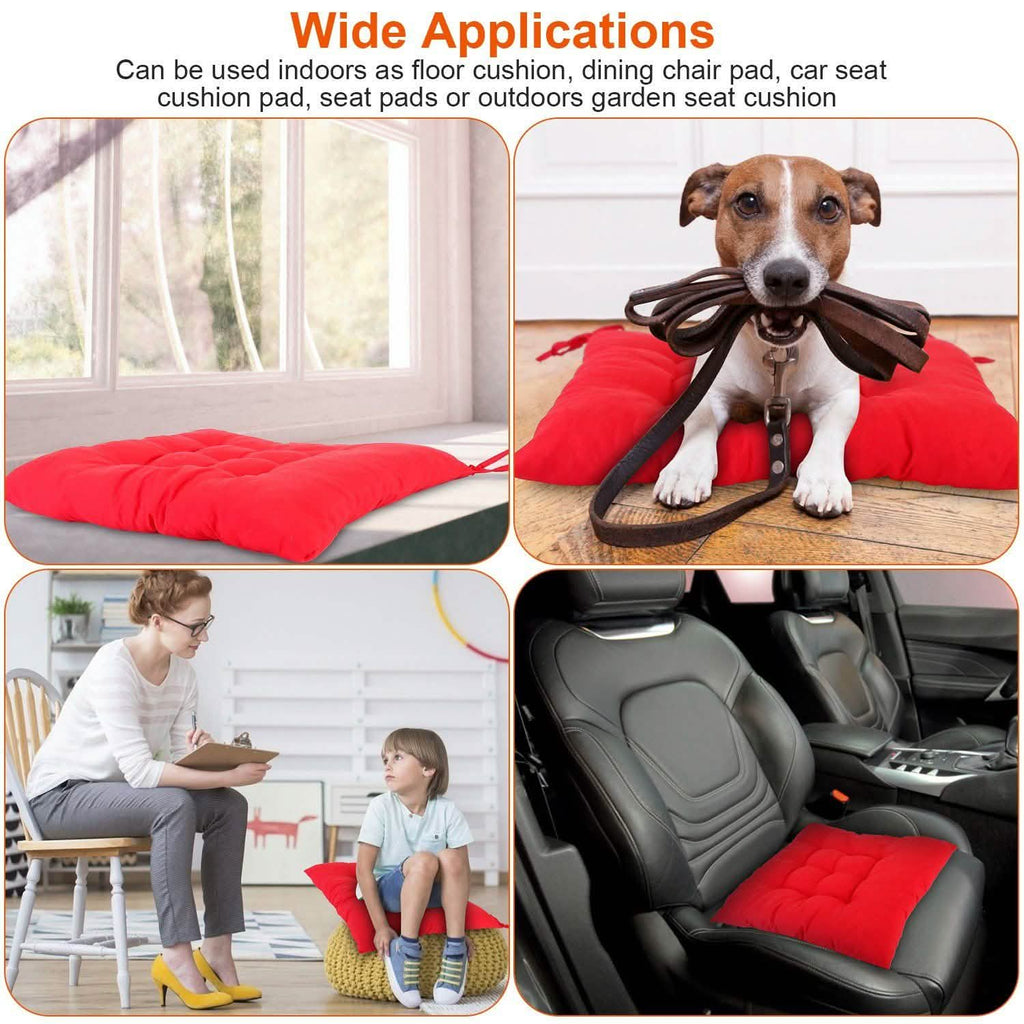 4-Pack: Chair Cushion Pads Pillow by DailySale