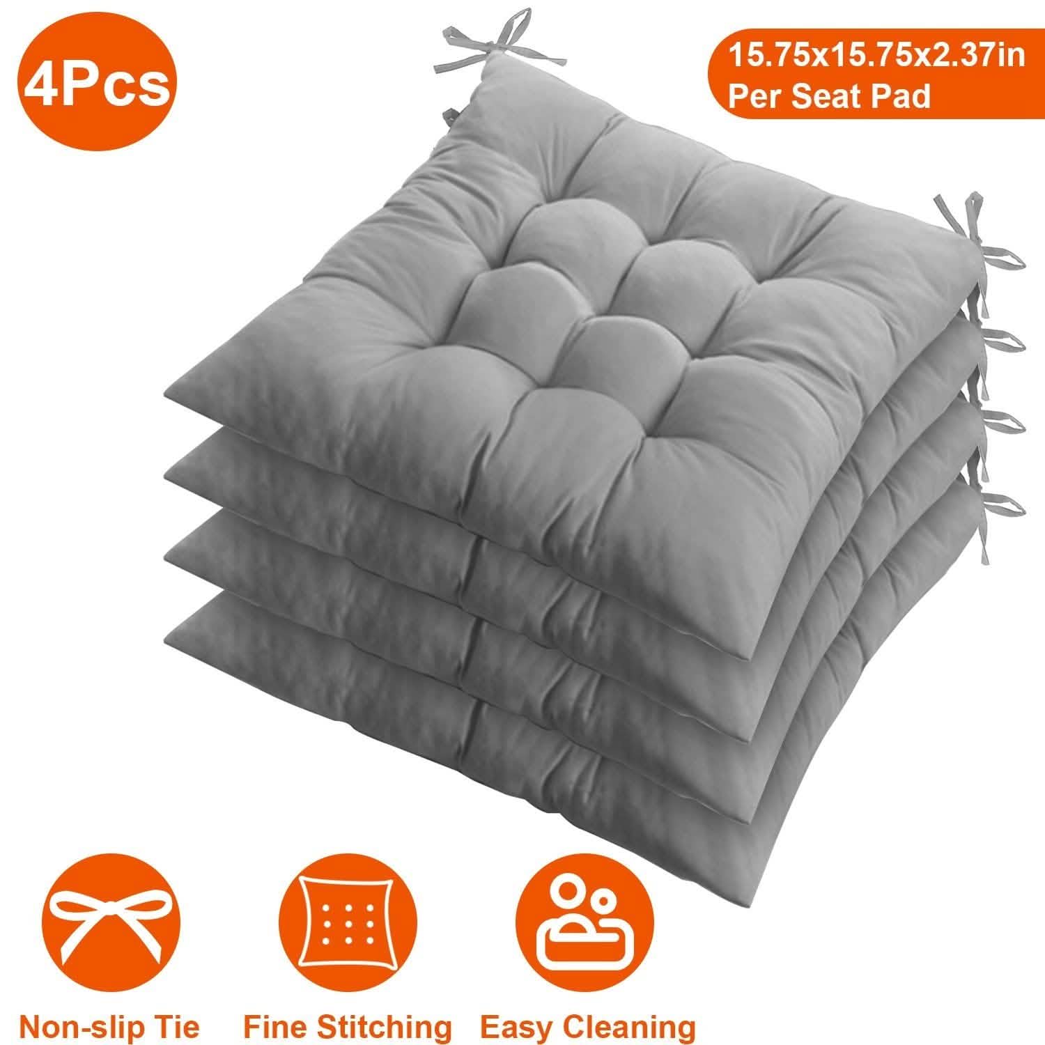 4-Pack: Chair Cushion Pads Pillow by DailySale