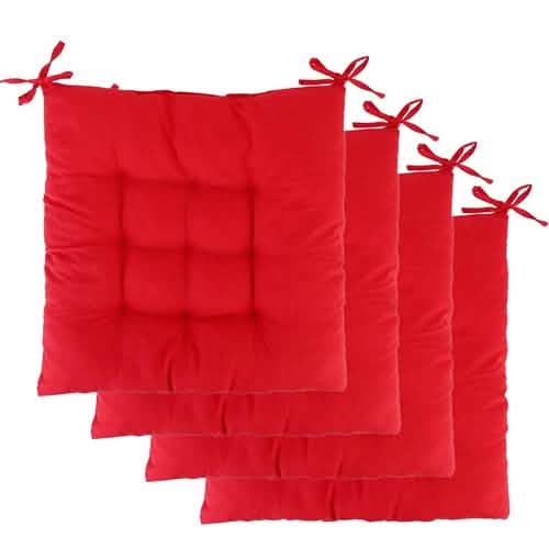 4-Pack: Chair Cushion Pads Pillow by DailySale
