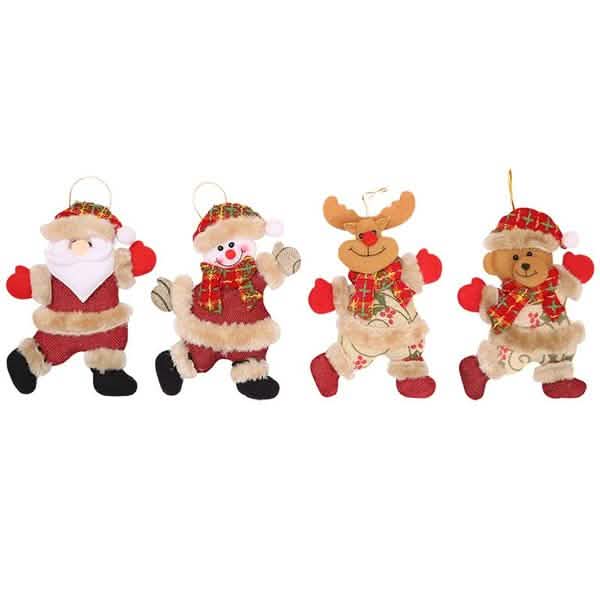 4-Pack: Christmas Doll Pendant Gifts by DailySale