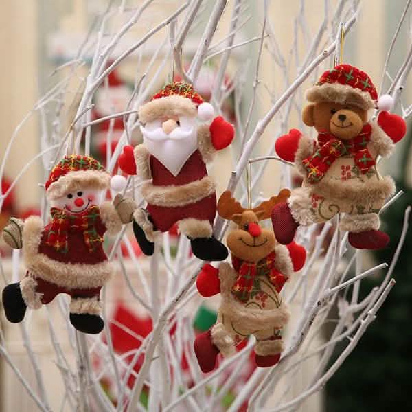4-Pack: Christmas Doll Pendant Gifts by DailySale