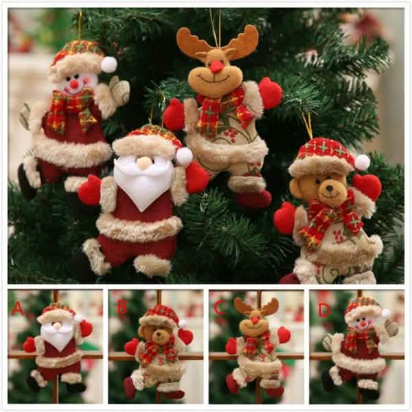 4-Pack: Christmas Doll Pendant Gifts by DailySale