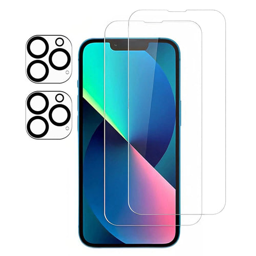 4-Pack: Clear Screen and Camera Lens Protector Set by DailySale
