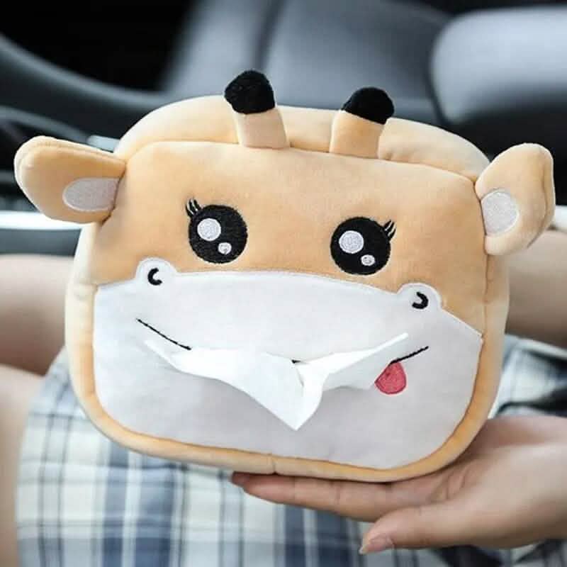 4-Pack: Cute Cartoon Car Tissue Box by DailySale