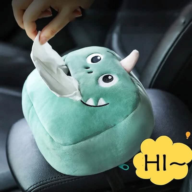 4-Pack: Cute Cartoon Car Tissue Box by DailySale