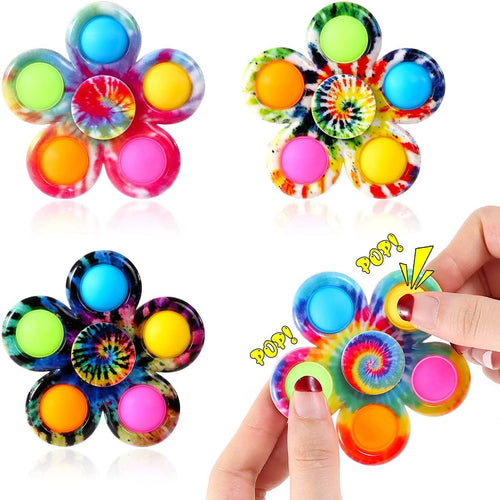 4-Pack: Effacera Pop Fidget Spinner Toys by DailySale