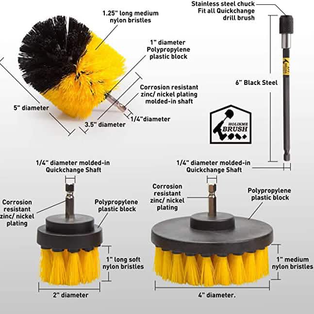 4-Pack: Electric Scrubber Cleaning Brushes by DailySale