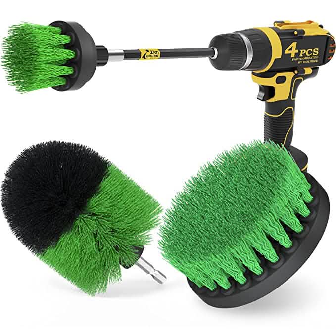 4-Pack: Electric Scrubber Cleaning Brushes by DailySale