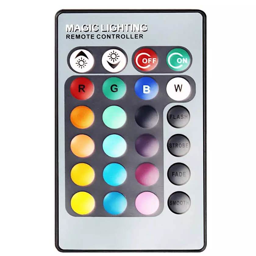 4-Pack: Magic Light LED Light Bulb (E27 3W) with Remote - 16 Colors by DailySale