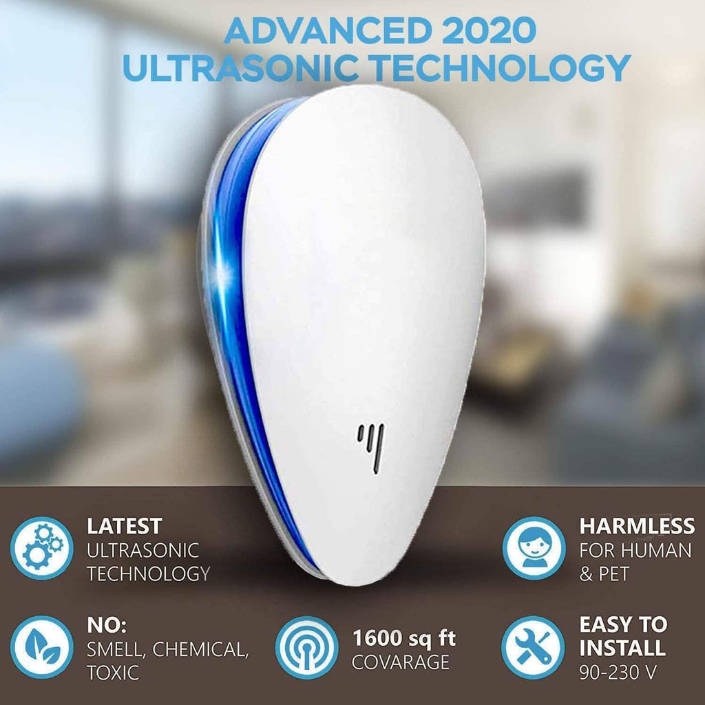 4-Pack: Pest Control Ultrasonic Repellent by DailySale