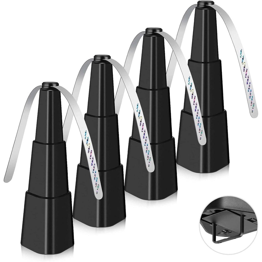 4-Pack: Portable Table Top Fly Fan Fly Spinner with Holographic Blades by DailySale