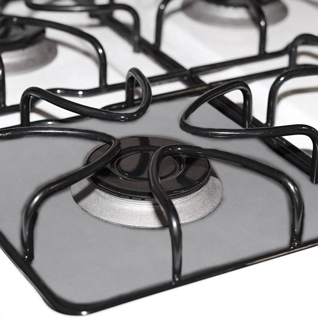 4-Pack: Reusable Nonstick Overtop Burner Protector Liner by DailySale
