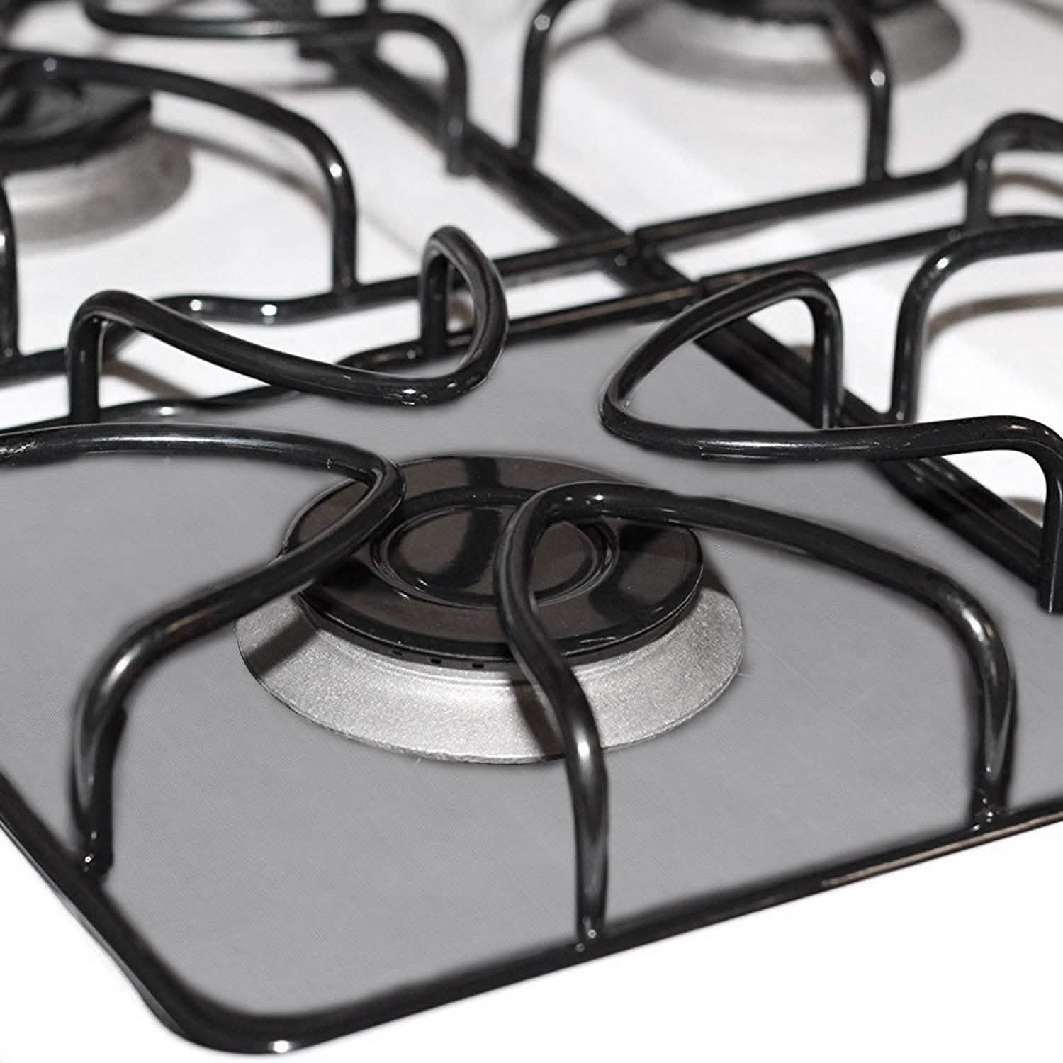 4-Pack: Reusable Nonstick Overtop Burner Protector Liner by DailySale