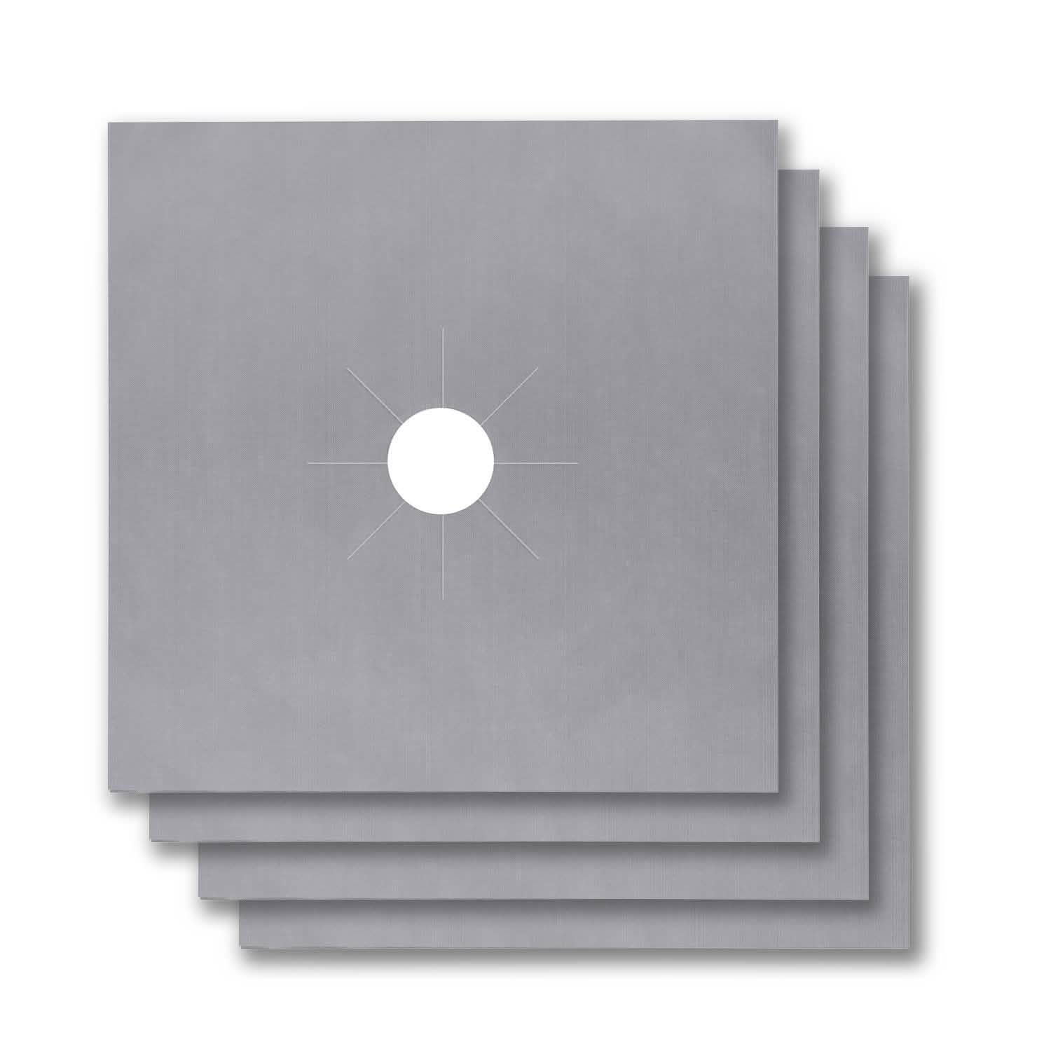 4-Pack: Reusable Nonstick Overtop Burner Protector Liner by DailySale