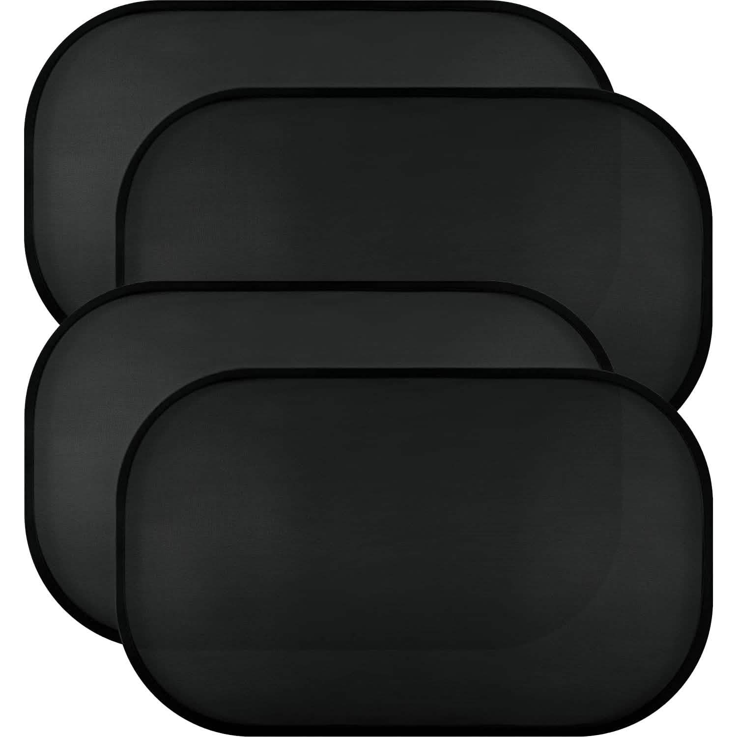 4-Pack: Semi-Transparent Car Sunshade by DailySale