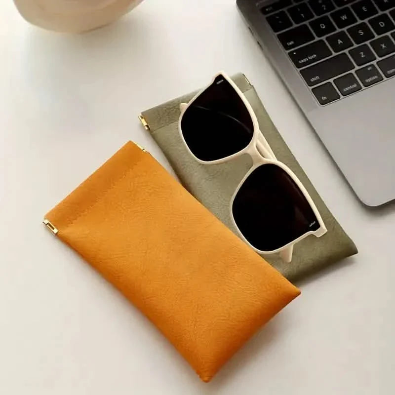 4-Pack: Soft PU Leather Reading Glasses Bag by DailySale