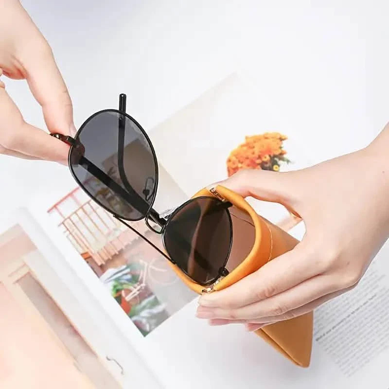 4-Pack: Soft PU Leather Reading Glasses Bag by DailySale