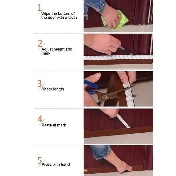 4-Pack: Soundproof and Dustproof Sealing Strip by DailySale