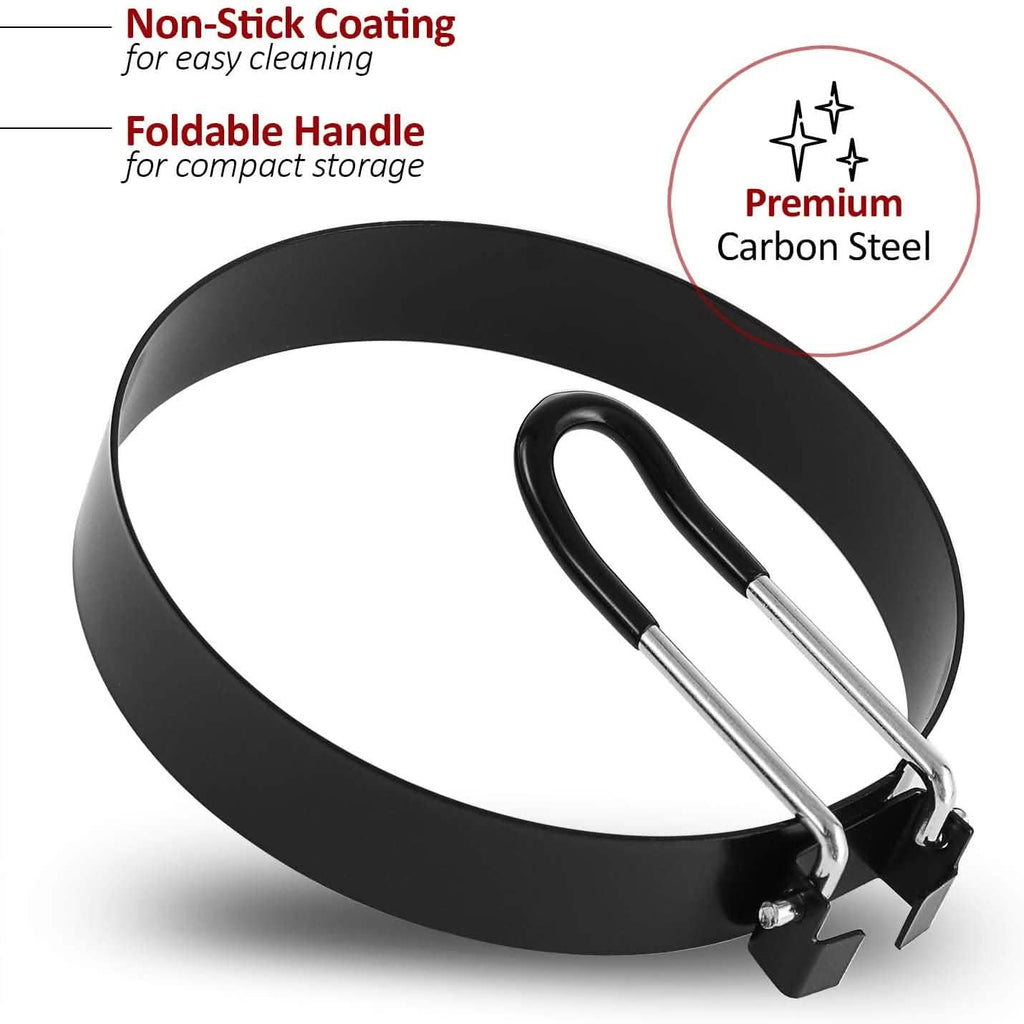 4-Pack: Stainless Steel Egg Cooking Ring by DailySale
