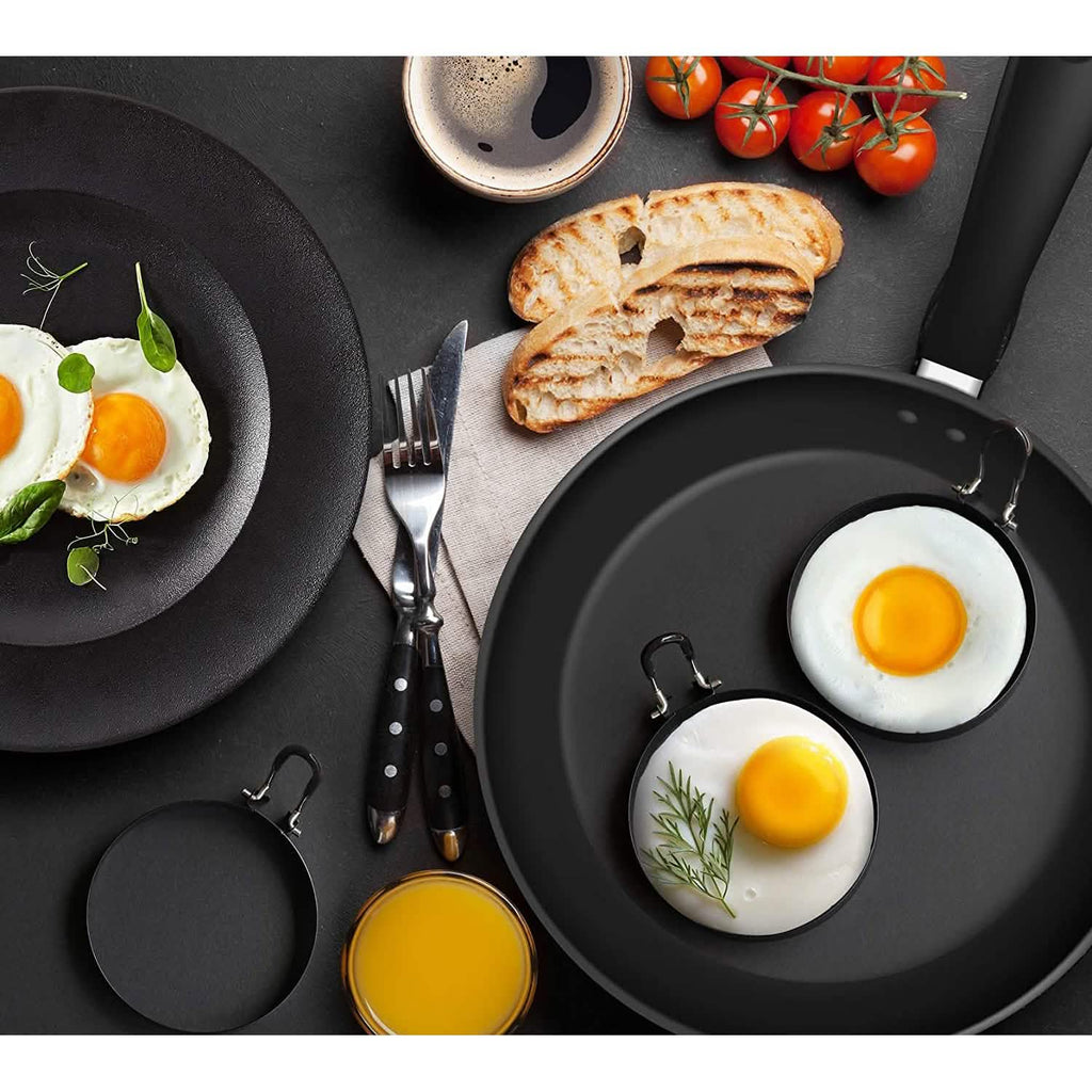 4-Pack: Stainless Steel Egg Cooking Ring by DailySale
