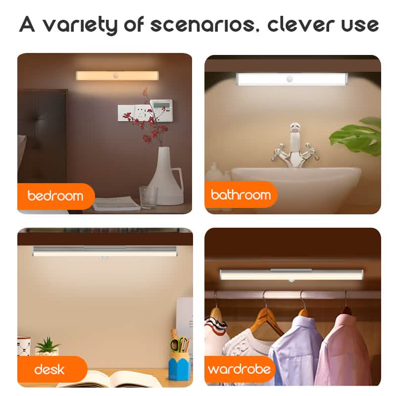 4-Pack: Stick Anywhere LED Motion Sensor Light by DailySale