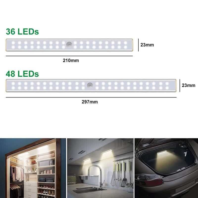 4-Pack: Stick Anywhere LED Motion Sensor Light by DailySale