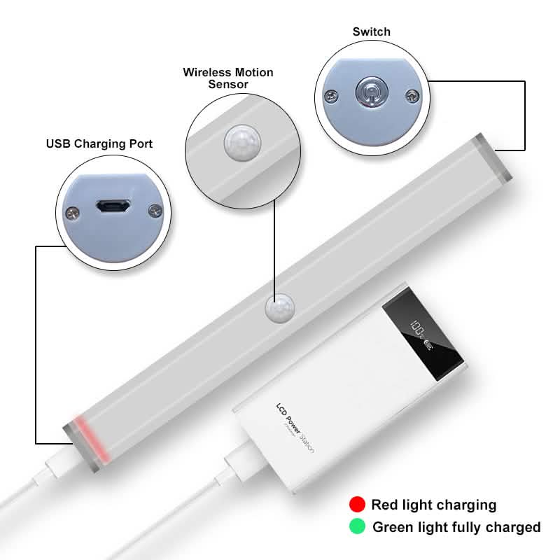 4-Pack: Stick Anywhere LED Motion Sensor Light by DailySale
