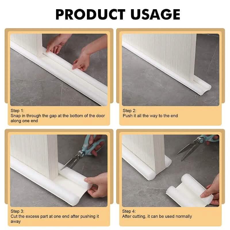 4-Pack: Under Door Draft Blocker by DailySale