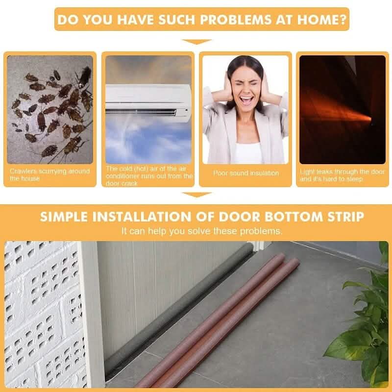 4-Pack: Under Door Draft Blocker by DailySale