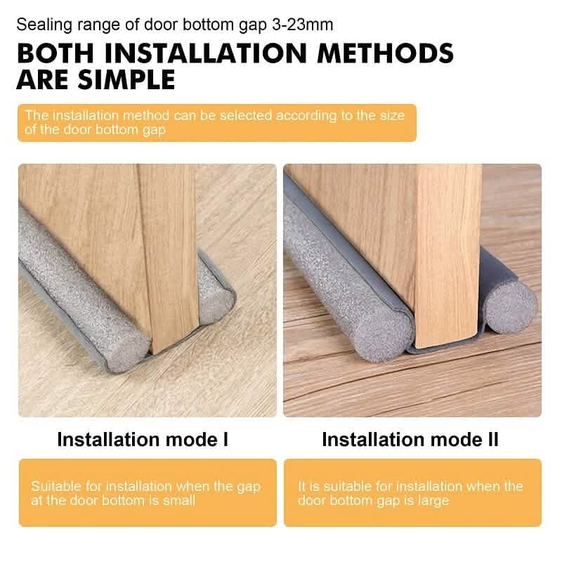 4-Pack: Under Door Draft Blocker by DailySale