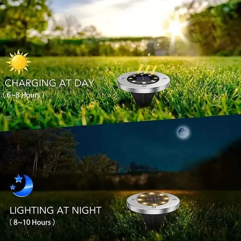 4-Pack: Waterproof Solar Garden Lights by DailySale