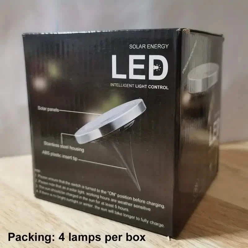 4-Pack: Waterproof Solar Garden Lights by DailySale