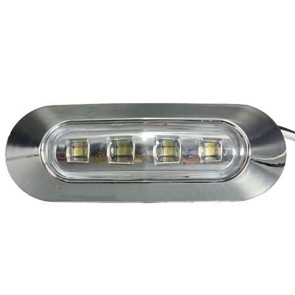 4-Piece: 12V-24V 4 LED Side Marker Indicator Lights by DailySale