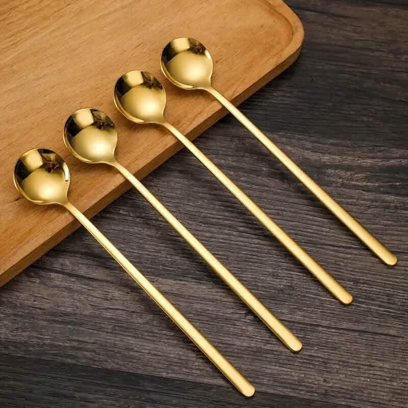 4-Piece: 6.85'' Coffee Espresso Spoons by DailySale
