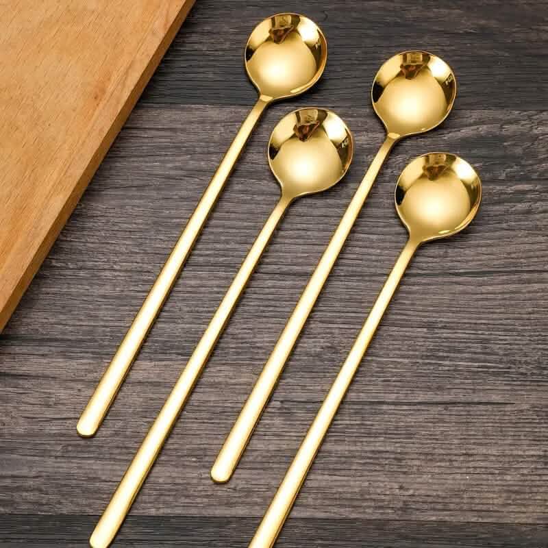 4-Piece: 6.85'' Coffee Espresso Spoons by DailySale