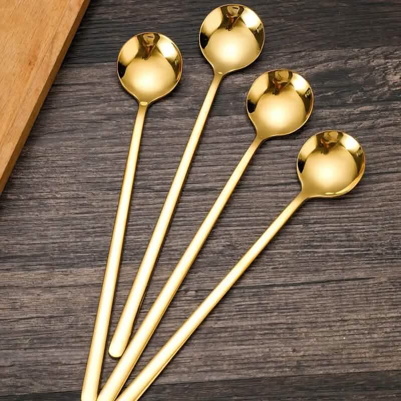 4-Piece: 6.85'' Coffee Espresso Spoons by DailySale