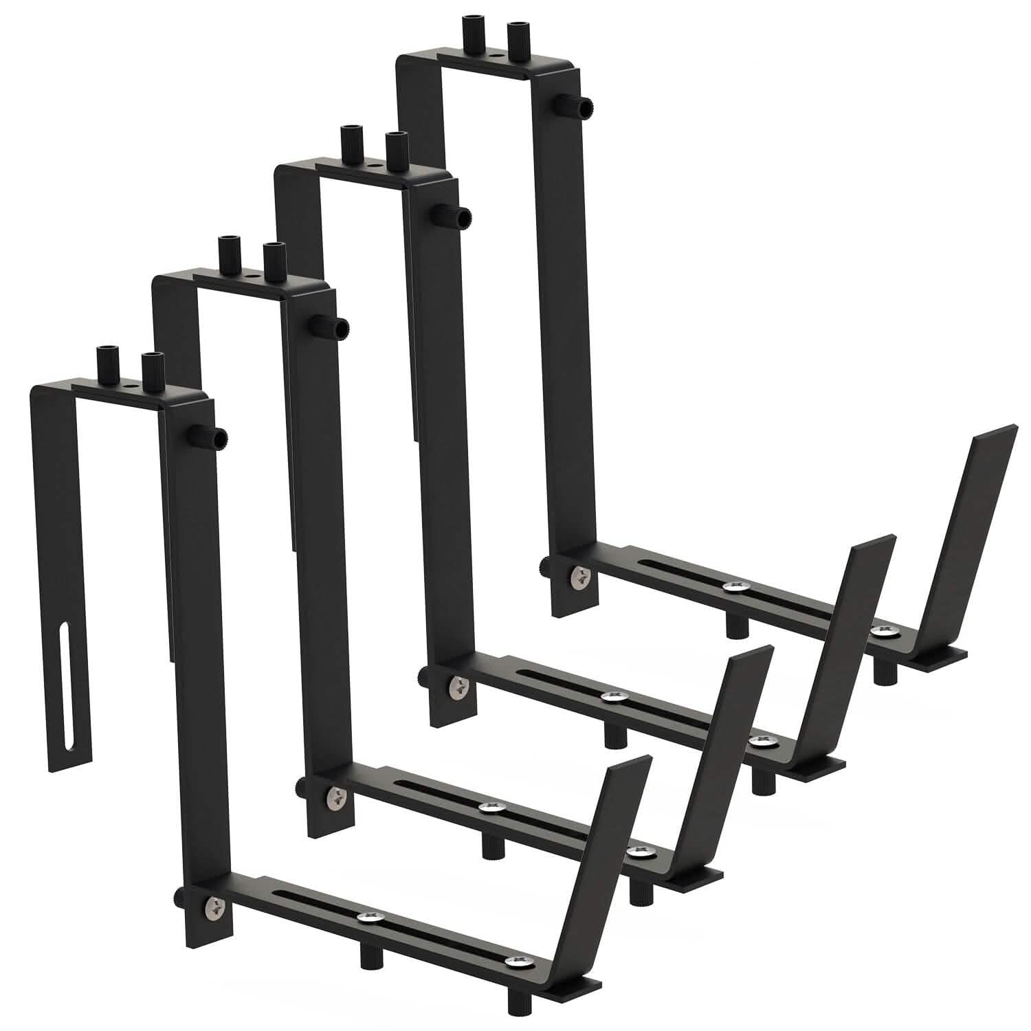 4-Piece: Adjustable Planter Box Brackets by DailySale