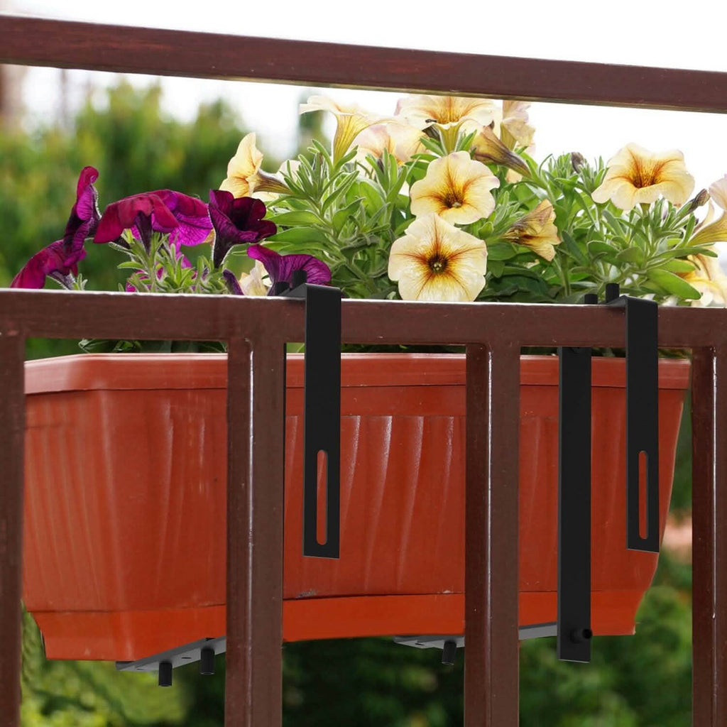 4-Piece: Adjustable Planter Box Brackets by DailySale