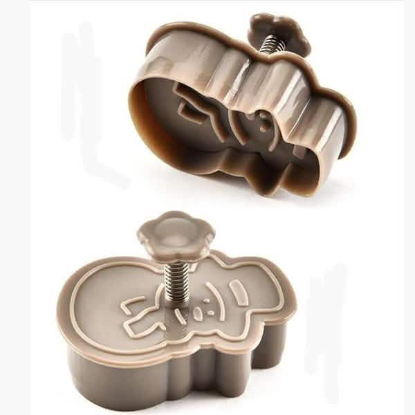 4-Piece: Plastic Cookie Baking Moulds by DailySale