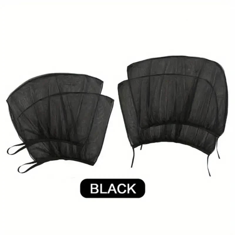 4-Piece Set: Car Window Shades For Front And Back Window by DailySale