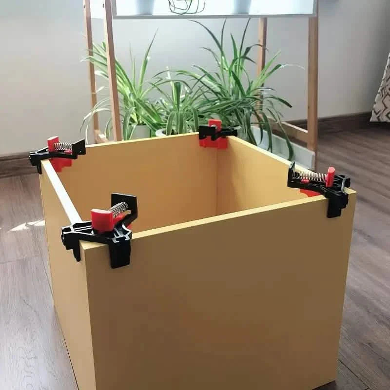 4-Piece Set: Precision 90 Degree Angle Clamps for Woodworking by DailySale