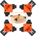 4-Piece Set: Precision 90 Degree Angle Clamps for Woodworking by DailySale