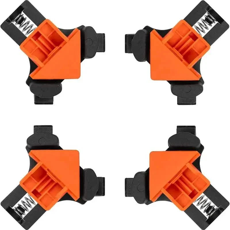 4-Piece Set: Precision 90 Degree Angle Clamps for Woodworking by DailySale