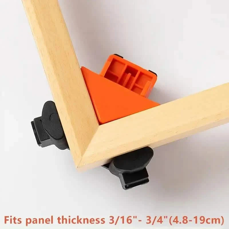 4-Piece Set: Precision 90 Degree Angle Clamps for Woodworking by DailySale