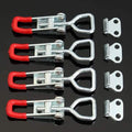 4-Pieces: Adjustable Cabinet Boxes Lever Handle Clamp by DailySale